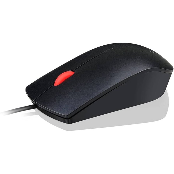 Lenovo Essential Raton Optico 1600 DPI Negro [Nuevo]