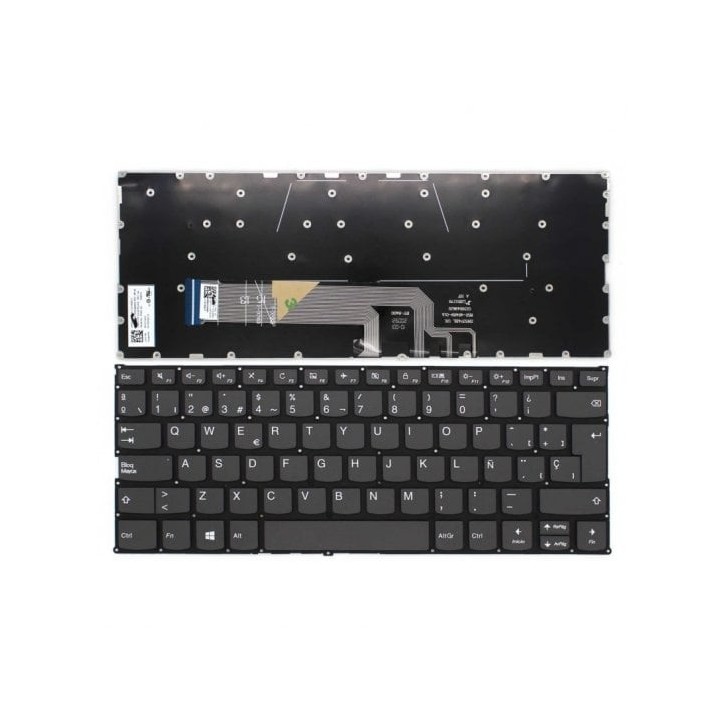 Teclado Lenovo SN20Z38402 ALEMÁN (QWERTY), ThinkPad YOGA 550 Retroiluminado Negro [Reacondicionado Grado A]