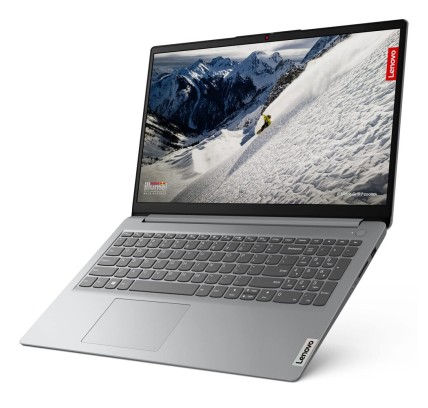 Lenovo IdeaPad 1 15AMN7 R5-7520U, 16GB, 512GB SSD, 15", WLAN, BT AMD Ryzen 5 7520U-AMD Radeon 610M-16GB RAM-512GB SSD disque dur