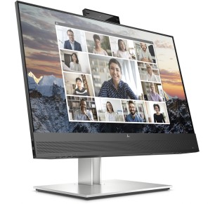 HP E24m G4 23.8" FHD USB-C Conferencing Monitor (1920x1080), HA, TI, SW, PI, USB-C, H DMI, DP, CAM, Speaker HP - 1