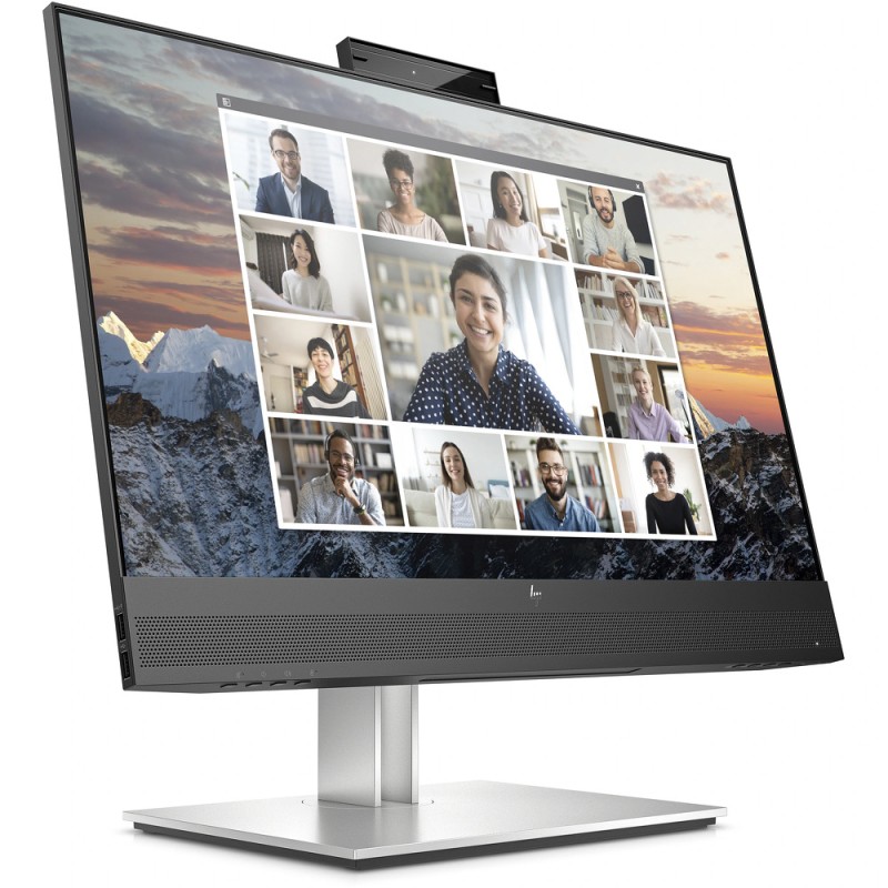 HP E24m G4 23.8" FHD USB-C Conferencing Monitor (1920x1080), HA, TI, SW, PI, USB-C, H DMI, DP, CAM, Speaker HP - 1