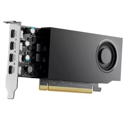 NVIDIA RTX A400 4GB PCI-e 4.0 x8 4x MiniDP 1.4a, 768 Cuda Cores, Single Slot, 50W HP - 1