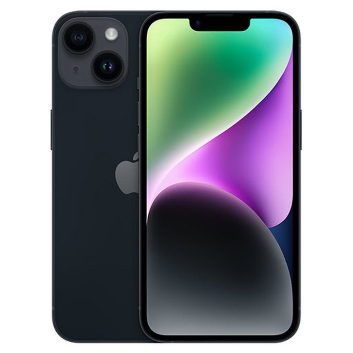 Apple iPhone 14 A15 Bionic, 6GB, 128GB, 6.1", Midnight Black