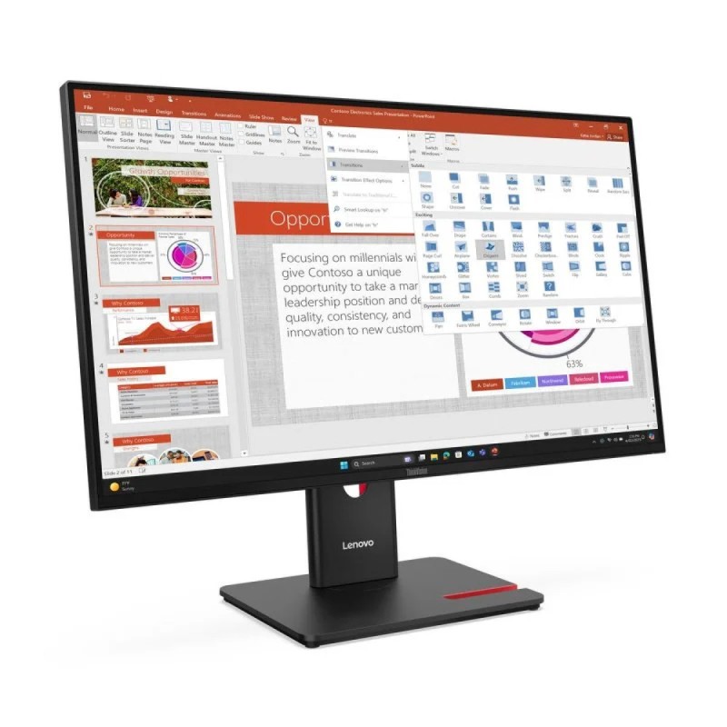 ThinkVision T27-40/IPS FHD/DP/4ms/HDMI 27" Monitor Lenovo - 1
