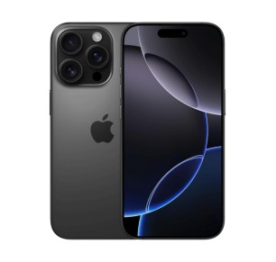 Apple iPhone 16 Pro 128GB 6.3" Black Titanium sin accesorios, ASIS Apple - 1
