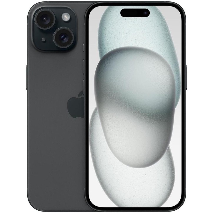 Apple iPhone 15 128GB 6.1" Noir sans accessoires -128GB RAM-128GB disque dur