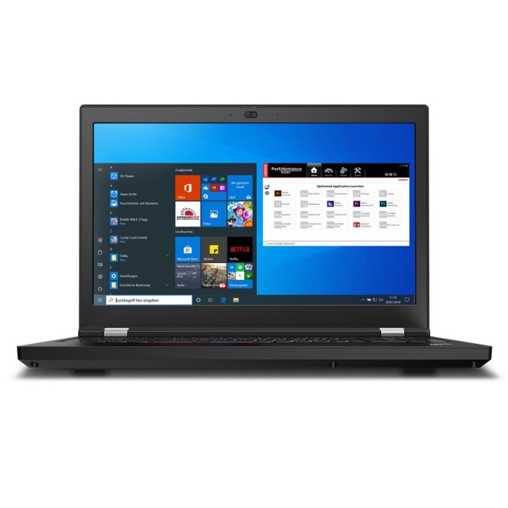 Lenovo ThinkPad P15 G1 i7-10750H, 16GB DDR4, 256GB SSD, 15", Quadro T1000, WLAN Intel Core i7-10750H-Quadro T1000-16GB DDR4 RAM-
