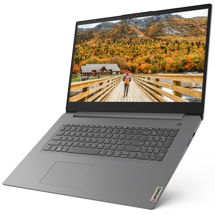 Lenovo IdeaPad 3 17ALC6 R7-5700U, 8GB, 512GB SSD, 17", WLAN, BT AMD Ryzen 7 5700U-AMD Radeon Graphics-8GB RAM-512GB SSD disque d