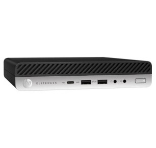 HP EliteDesk 800 G5 Mini i5-9500T, 8GB, 256GB-NVMe, W11P COA Display Port HP - 1