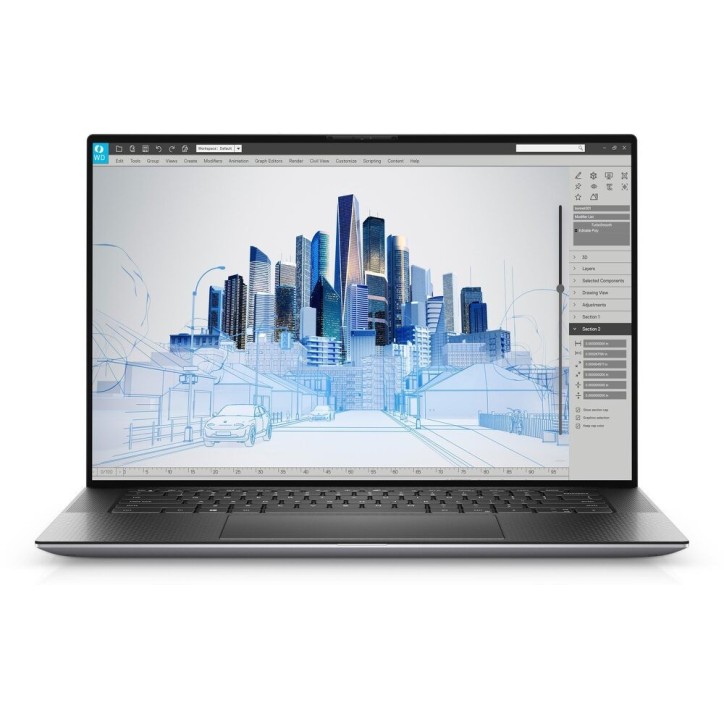 Dell Precision 5560 i7-11850H Intel Core i7-NVIDIA T1200 Laptop GPU-16GB RAM-1TB Festplatte