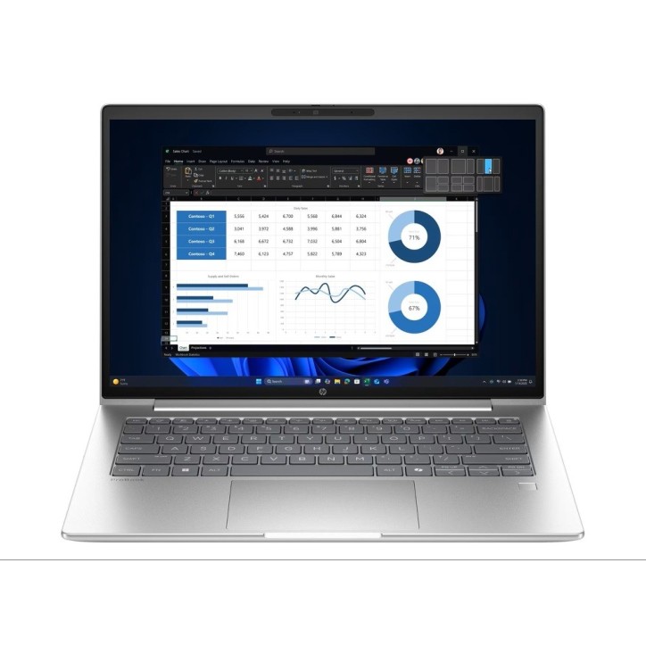 HP ProBook 4 G1ah R5-220, 16GB, 512GB SSD, 16", WLAN, BT 5.3 AMD Ryzen 5 220-AMD Radeon 740M-16GB RAM-512GB SSD Festplatte