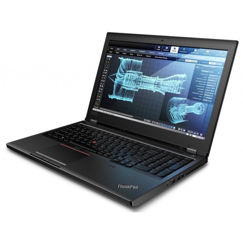 Lenovo ThinkPad P52 Intel Core i7-8850H, 32 Go, 512 Go SSD-NVMe, 15.6", WLAN, BT, Cam, FPR