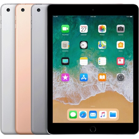 Apple iPad 6th 2018 Apple A10 Fusion, 2 GB, 32 GB NVMe, 9.7", WLAN, BT, TS