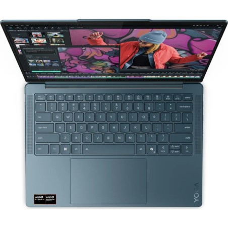 Lenovo Yoga Slim 7 14AKP10 AMD Ryzen AI 5 340, 16 GB, 512 GB SSD-NVMe, 14", WLAN, BT, Cam, FPR