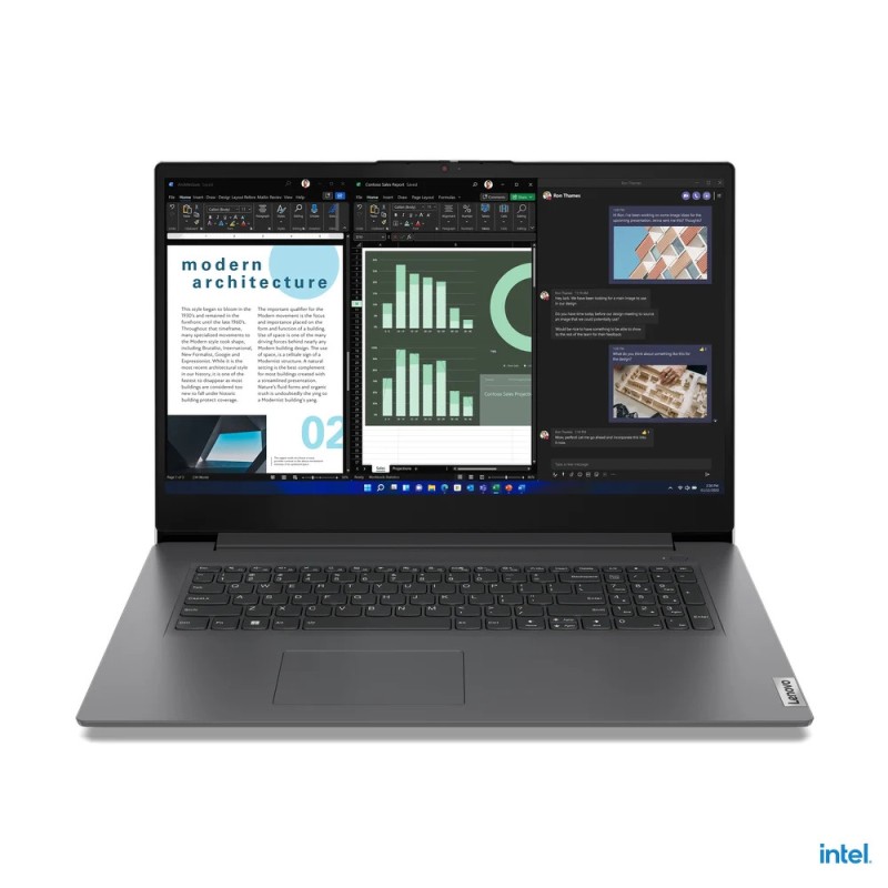 Lenovo V17 G4 IRU Intel Core i7-13620H, 16GB, 512GB SSD-NVMe, 17.3", WLAN, BT, Cam