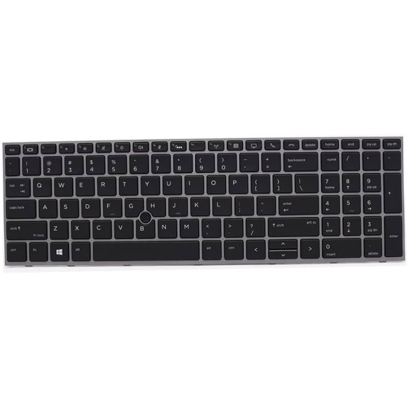 Clavier HP L12765-001 L89916-001 QWERTY USA reconditionné