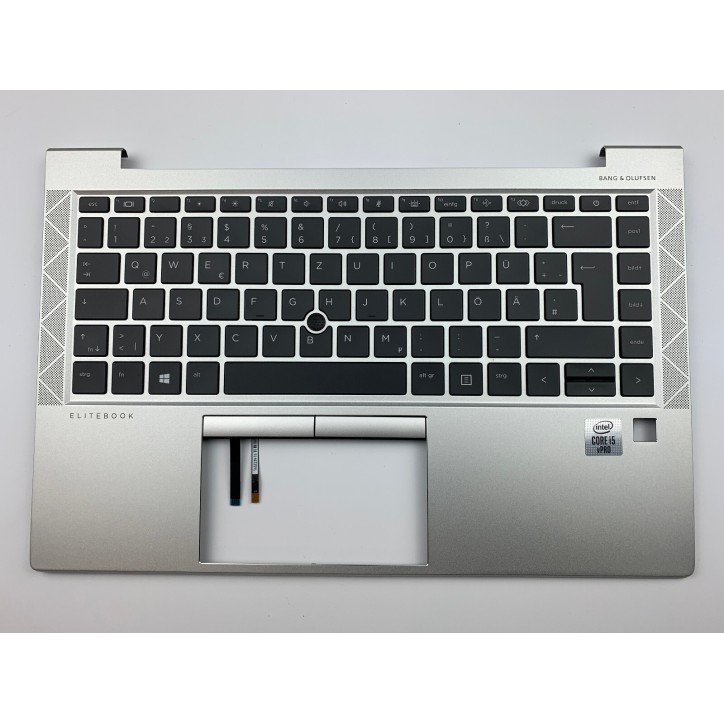 Teclado HP L87607-081 Danés QWERTY EliteBook 840 G7 G8 Plata [R4]