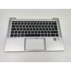 Tastatur HP L85737-BB1 Hebräisch QWERTY EliteBook 830 G7 Silber