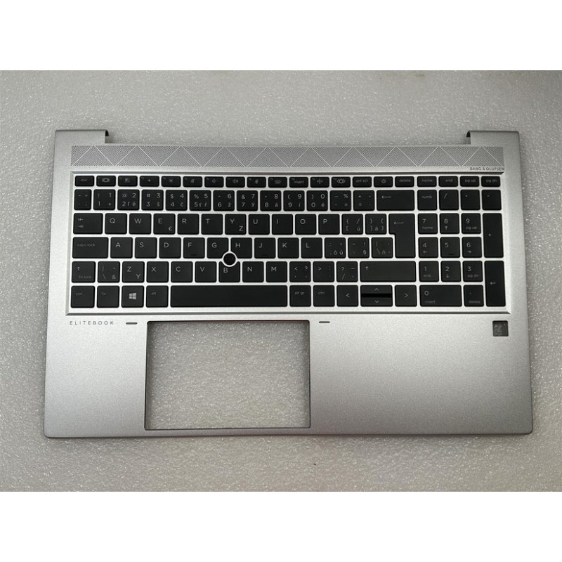 Clavier HP L89917-031 UK QWERTY EliteBook 855 G7/G8 Argent