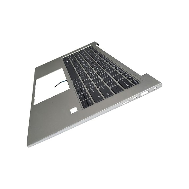 Teclado HP L87607-B31 Inglés EEUU QWERTY Plata [R4]