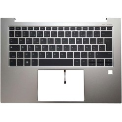 Clavier HP M93405-DH1 Nordique QWERTY Argent Reconditionné