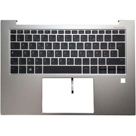 Clavier HP M93405-DH1 Nordique QWERTY Argent Reconditionné