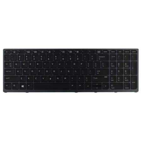 Wiederbeschaffter HP 848311-B71 Schwedischer Tastatur | ZBook 15/17 G3 G4