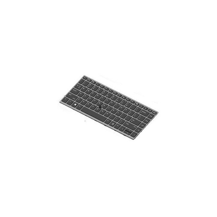 Teclado HP L12764-B71 Sueco QWERTY para ZBook G5 G6 Gris