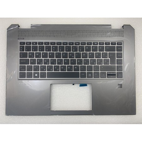 Clavier HP L85737-001 L30668-001 US QWERTY Gris reconditionné