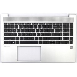 Tastatur HP EliteBook 650 G9 Englisch QWERTY Silber Renewed