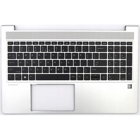 Teclado HP EliteBook 650 G9 Inglés QWERTY Plata Reacondicionado