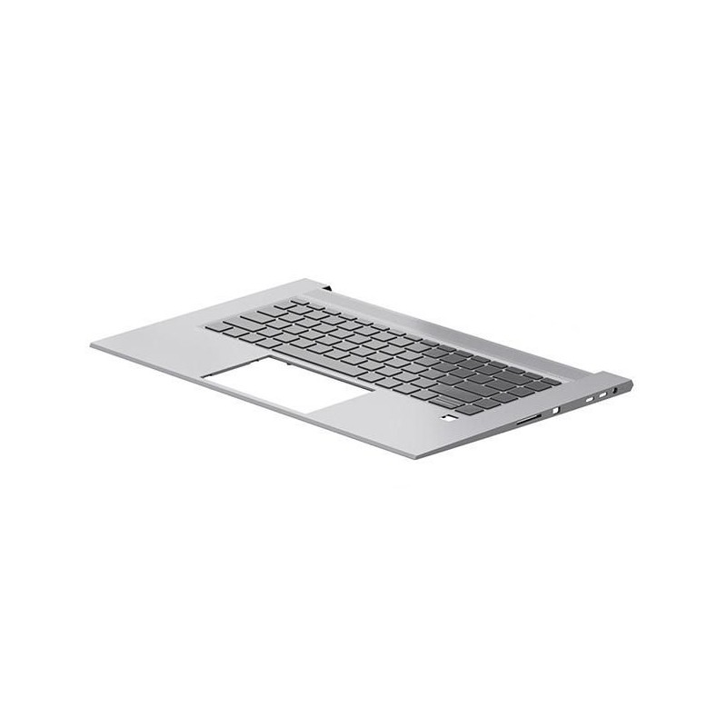 Wiederbeschaffter HP M14606-031 UK QWERTY Tastatur, grau