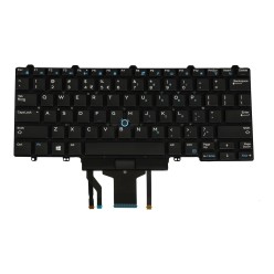 Clavier Dell 0F2X80 Anglais États-Unis QWERTY Rétroéclairé Reconditionné