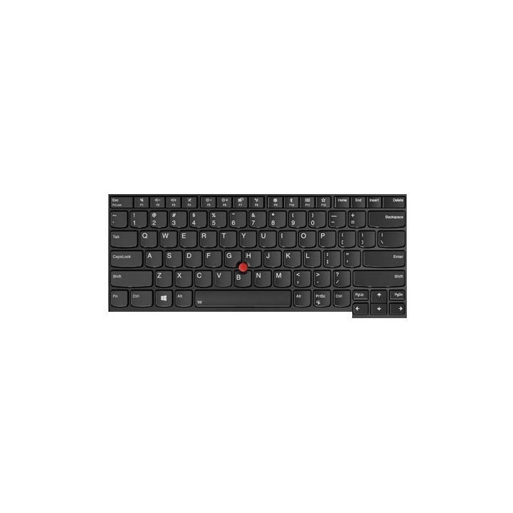 Teclado Lenovo 01AX599 QWERTY Retroiluminado ThinkPad T470 T480 A475 [R4]