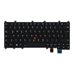 Leertastatur Lenovo 01HW587 Deutsch QWERTZ mit Beleuchtung Gebrauchtgerät
