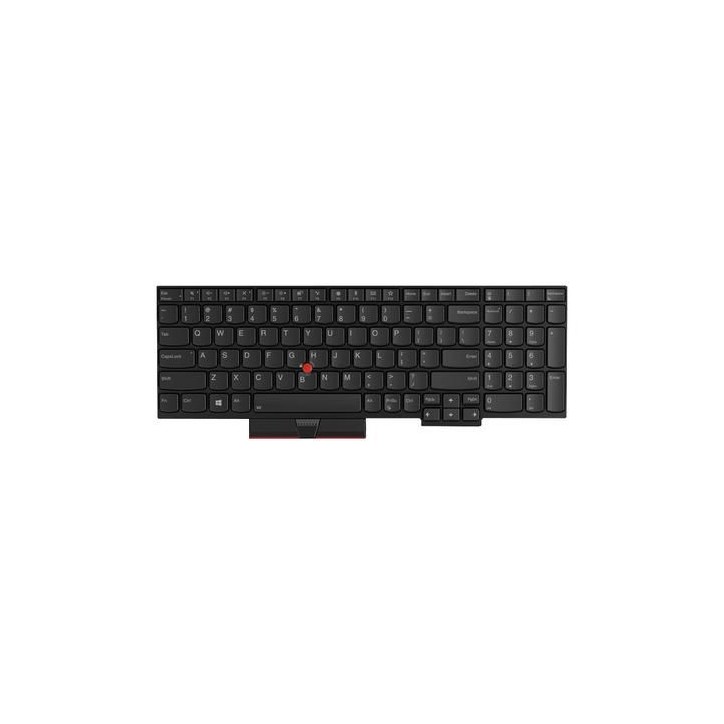 Teclado Lenovo 01HX190 Francés AZERTY Negro