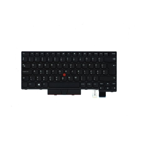 Tastatur Lenovo ThinkPad Nordic Rückenlicht QWERTY Schwarz