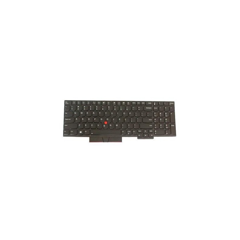 Clavier Lenovo 01YP639 Nordic QWERTY avec retroéclairage Reconditionné