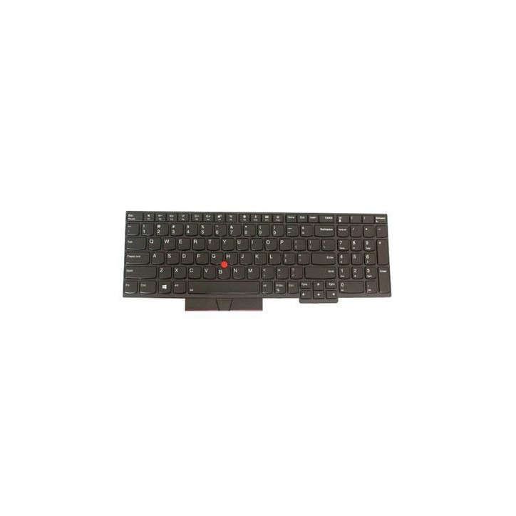 Teclado Lenovo 01YP639 Nórdico QWERTY Retroiluminado Negro Teclado Lenovo 01YP639 Nórdico QWERTY Retroiluminado Negro