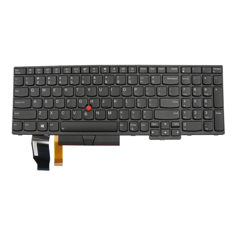 Tastatur Lenovo 5N20V77963/01YP600/01YP760 QWERTY mit Beleuchtung