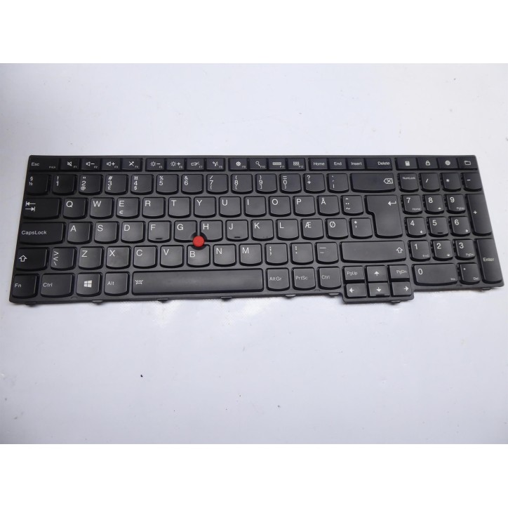 Teclado Lenovo 04Y2396 Danés QWERTY Retroiluminado [R4]