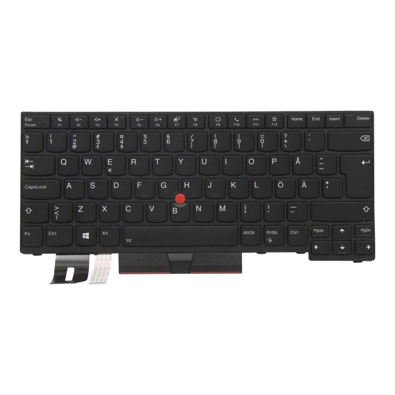 Wiederaufbereiteter Lenovo Nordic QWERTY-Tastatur für ThinkPad T14, P14s, G1 und G2