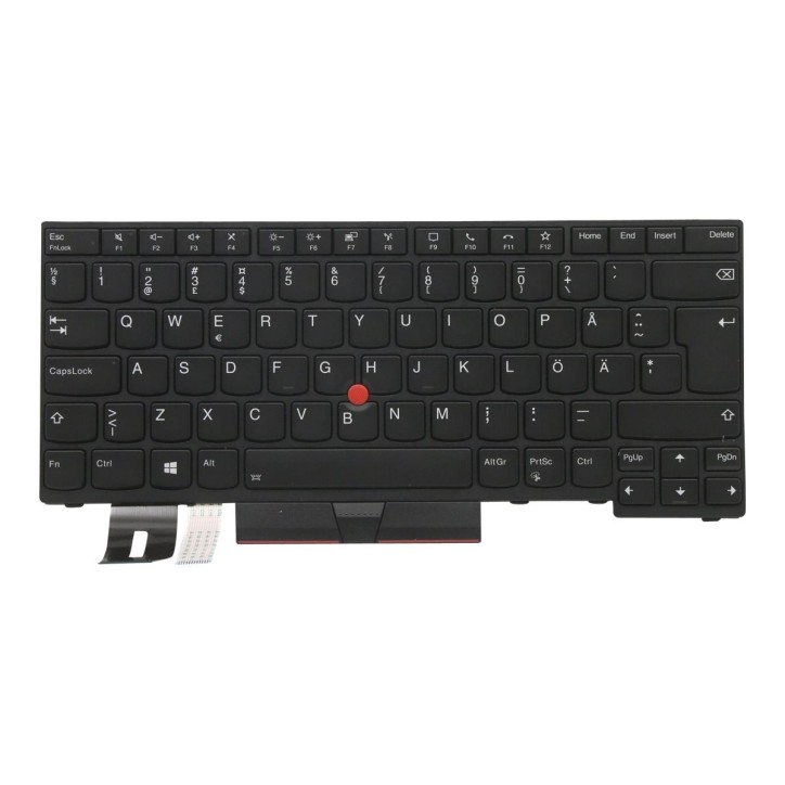 Lenovo Teclado Nordico (QWERTY) ThinkPad T14 P14s G1 G2 Negro Lenovo Teclado Nordico (QWERTY) ThinkPad T14 P14s G1 G2 Negro