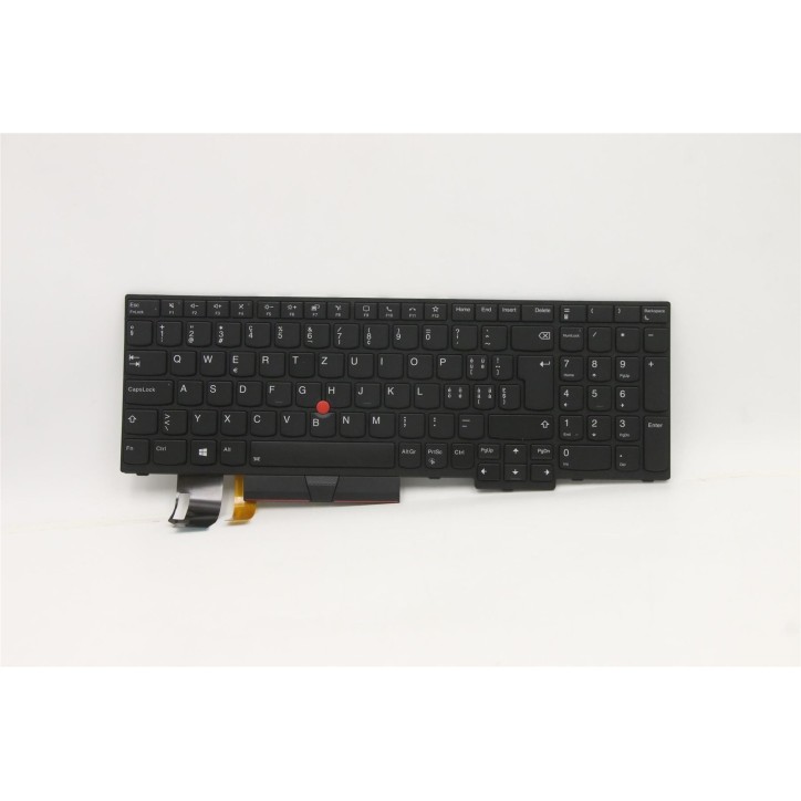 Lenovo ThinkPad T15 P15s G2 P52 Teclado Suizo Retroiluminado Negro [R4]