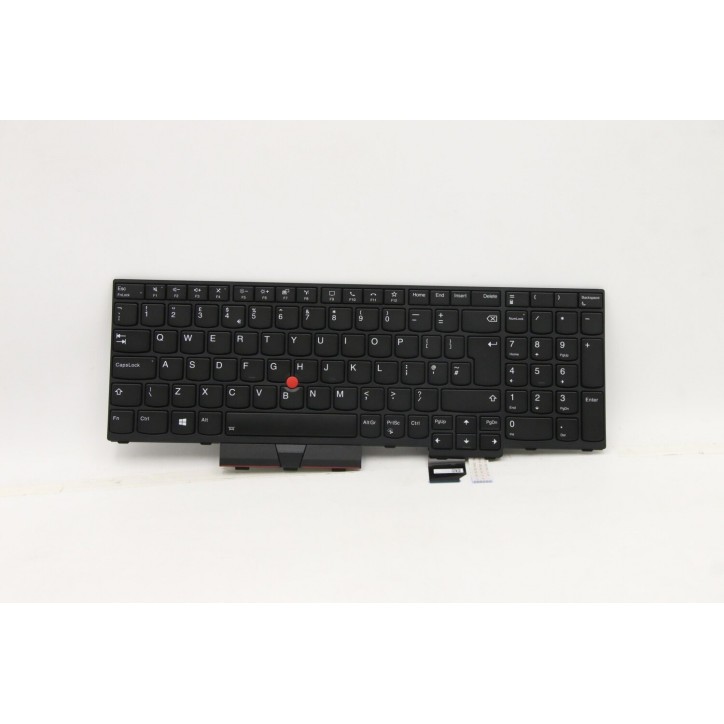 Teclado Lenovo Retroiluminado UK QWERTY Negro [R4]