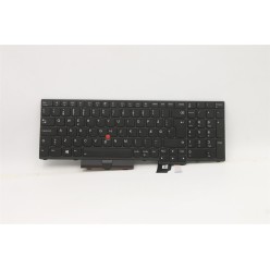 Clavier Lenovo 5N20Z74867 Danois QWERTY avec retroéclairage Reconditionné