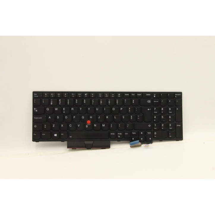 Lenovo Teclado Português ThinkPad T15g P15 P17 G2 QWERTY Negro