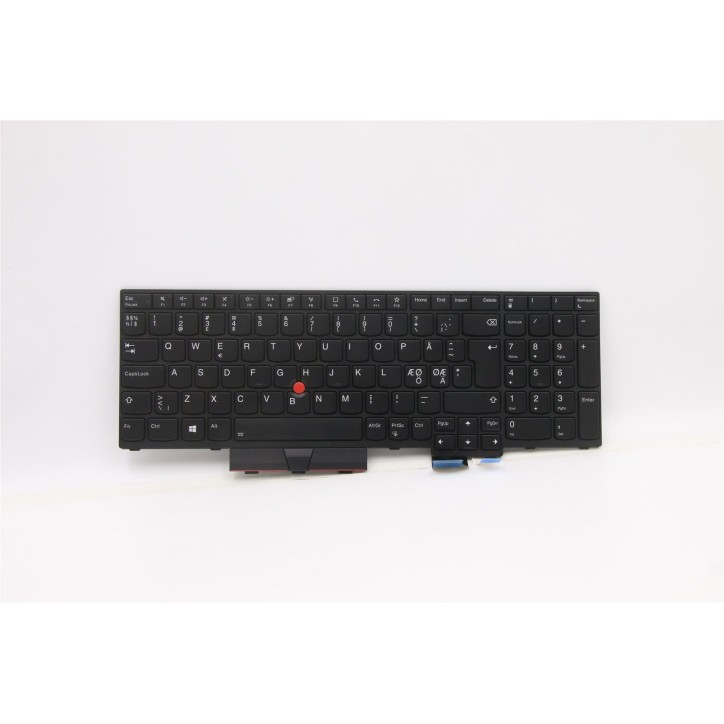 Teclado Lenovo Nordic QWERTY Retroiluminado Negro para ThinkPad P15 P17 G2