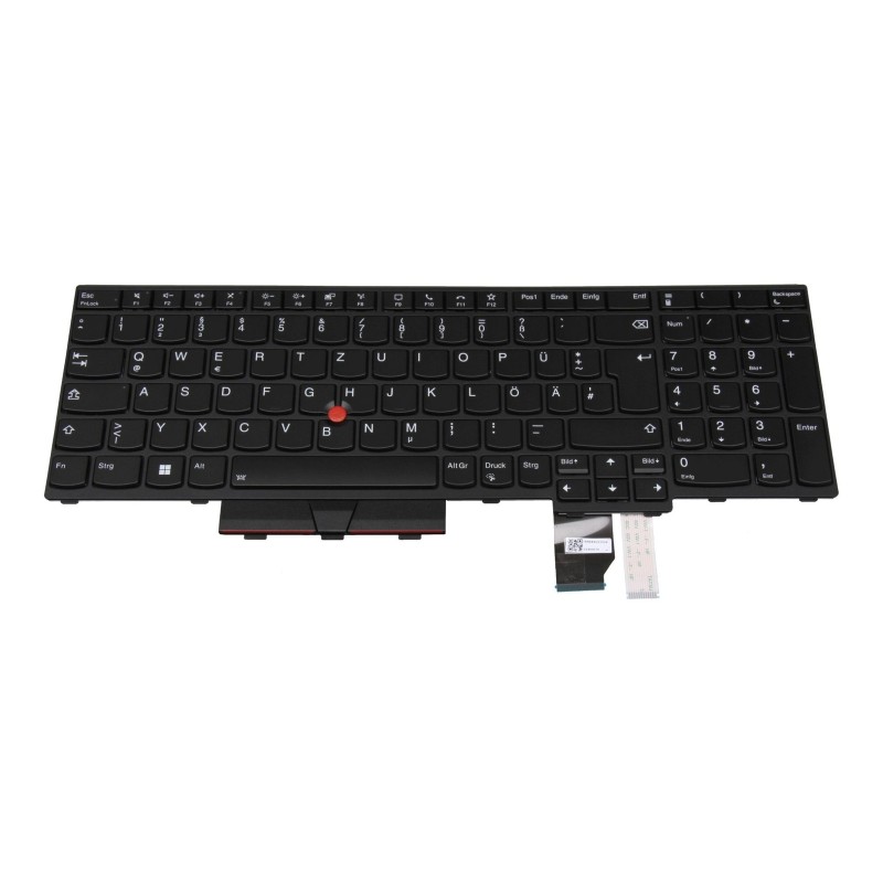 Clavier Lenovo 5N21B44413 Allemand QWERTZ avec rétroéclairage