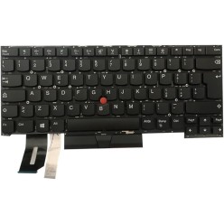 Tastatur Lenovo SN20R58785 Italienisch Retroilluminiert Reconditioniert